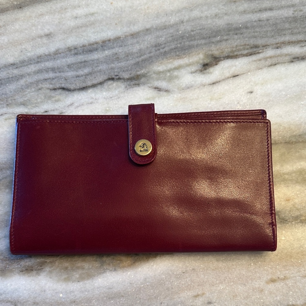 MARK CROSS SLIM LEATHER WALLET-CLUTCH MADE IN ITALY